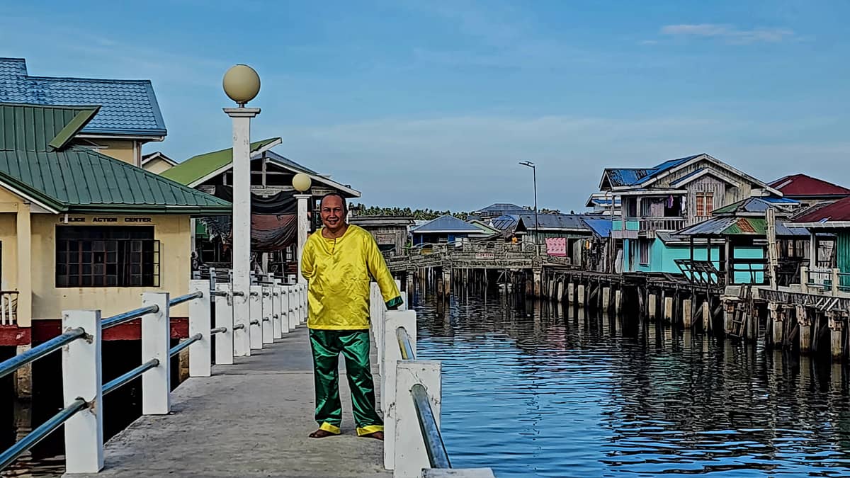 Omarjan Ibrahim Jahuran, writer and South Ubian’s Indigenous Peoples Mandatory Representative, who has been promoting his island home’s traditions.